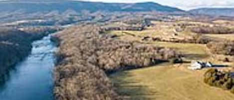 Beautiful 9 acre property located on the South Fork of the Shenandoah River.