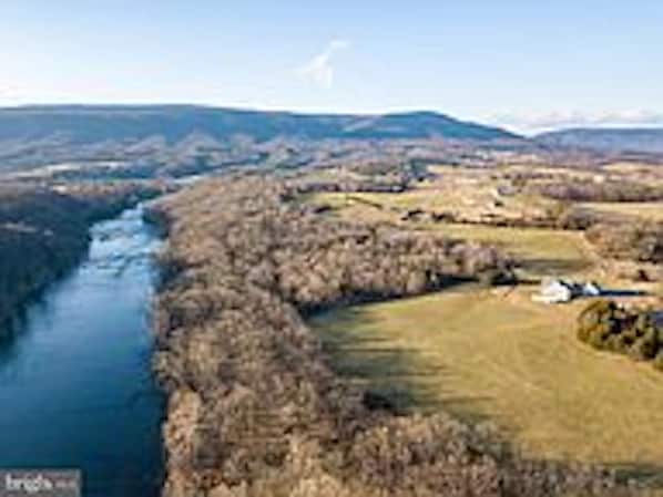 Beautiful 9 acre property located on the South Fork of the Shenandoah River.