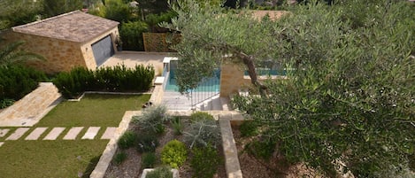 Vue sur le jardin