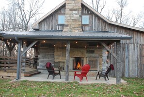 Outdoor fireplace (all wood is provided) available all year