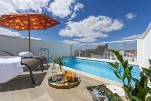 Rooftop pool