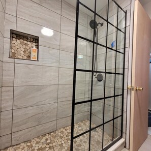 New Shower unit in main bath
