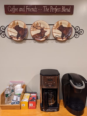 Keurig and coffee machine to start your morning