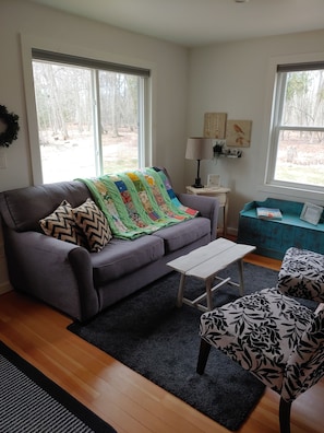 Family Room: Smart TV, WIFI & Queen Sleeper Sofa.