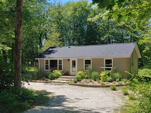 Northeast side of property.