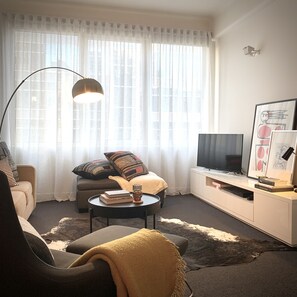 Comfortable lounge space with wifi.