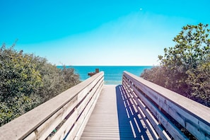 Boardwalk beach access