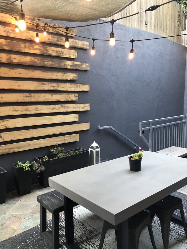 Restaurante al aire libre