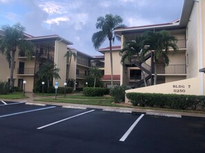 View of Building from Parking Lot