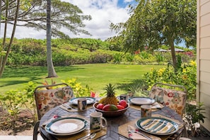 Outdoor dining