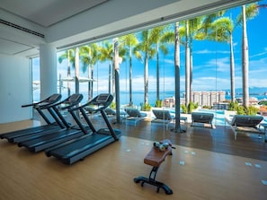 Fitnessbereich