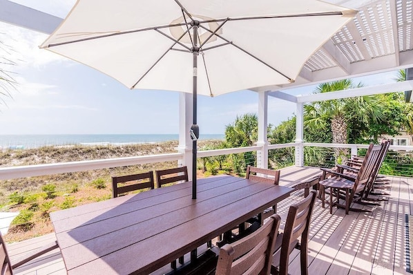 117 Dune - Back Porch with Ocean Views 2023