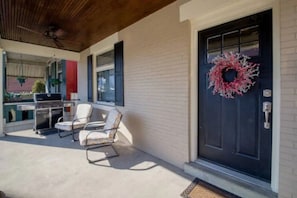 Large front porch