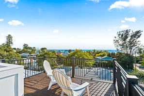 Rooftop Deck with Beach Views