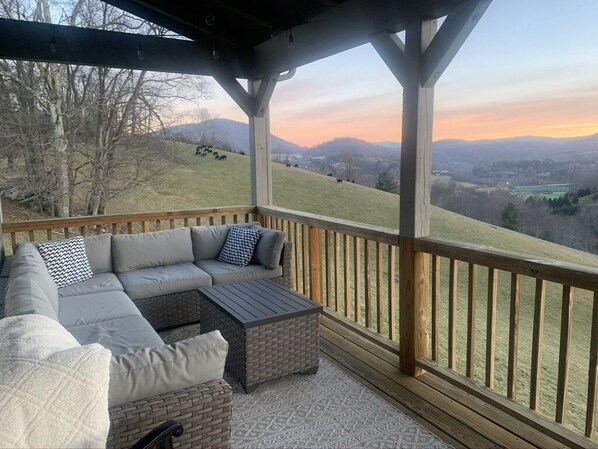 Covered Back porch