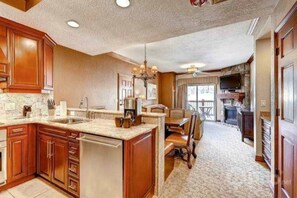 Living Room and Full Kitchen