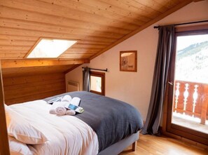 Fall asleep in a cozy bedroom.