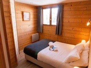 Drift to sleep in a comfortable bed after a wonderful day outside.
