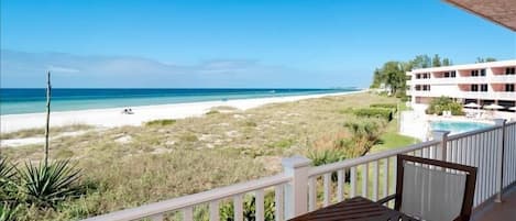 Back Balcony Overlooking Gulf of Mexico