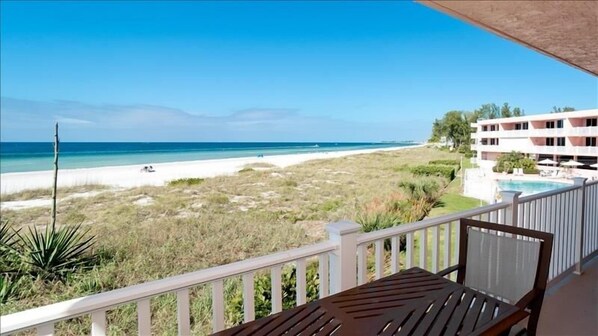 Back Balcony Overlooking Gulf of Mexico