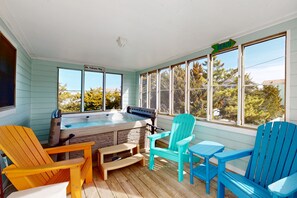 Bubbelpool inomhus