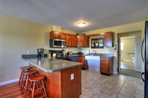 Kitchen with plenty of counter space
