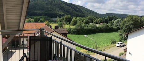 Ferienwohnung 2-Blick vom Balkon