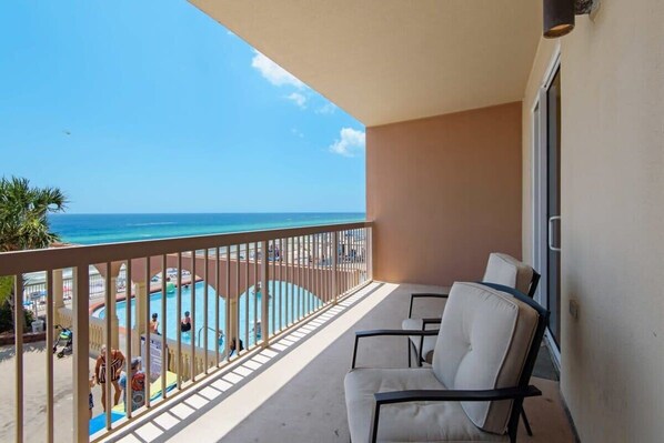 Private Balcony with Ocean View