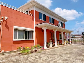 Whole view of the building