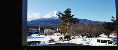 Mt. Fuji seen from the room