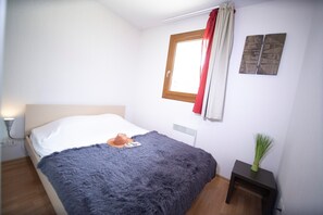 Drift to sleep in a comfortable bed after a wonderful day outside.