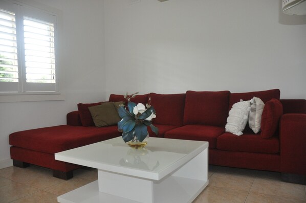 Main lounge with reverse cycle a/c