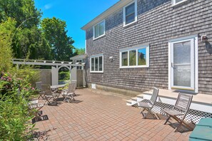 Sit and relax on the patio.