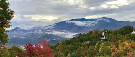 The view from the chalet is unobstructed and absolutely stunning! 