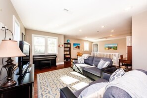 Second Floor TV room and seating