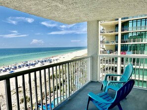 Sit back, relax and listen to the sound of the waves crashing onto the shore. AHHHHH!