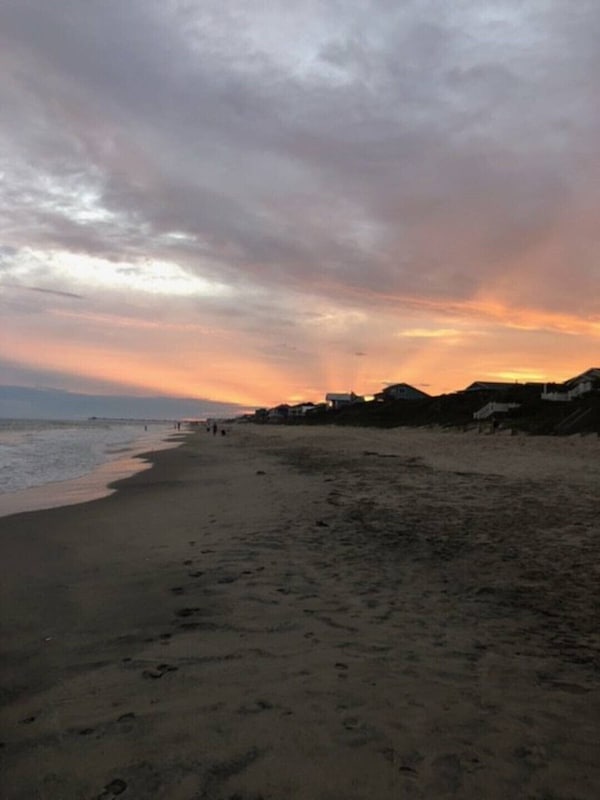 Beautiful Emerald Isle Sunset