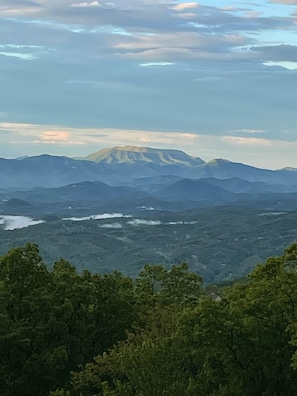 beautiful view from the deck