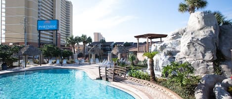 Come jump in one of Portside Resort's fabulous pools!
