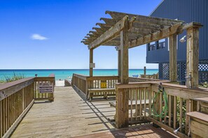 Guest walkway to beach