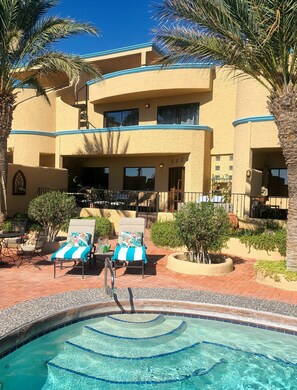 Poolside view