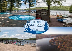 Members of Boulder View Lake Club for beautiful summer swim activities