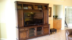 Living room TV area