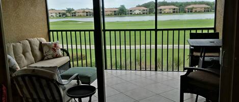 Back Lanai overlooking Golf Course