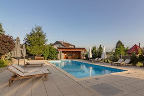 Poolside lounge