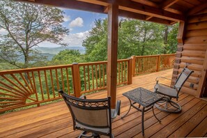 Covered Deck with Seating