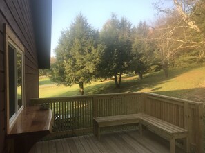 Back deck - grill and eat outdoors here!