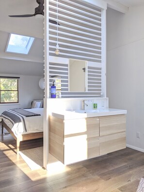 Primary bedroom/bathroom 