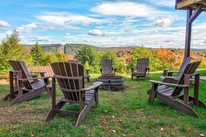 King of the Hill views from the firepit