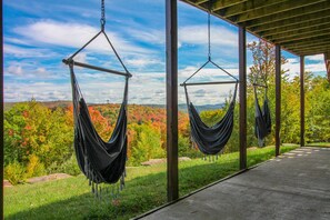 Read a book while swinging in our hammock chairs